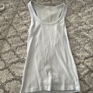 Aerie light blue tank XS